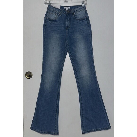 BP 24 Mid-rise Flare Jeans - Picture 1 of 10